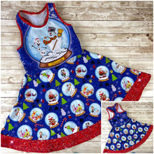 Load image into Gallery viewer, *BACK ORDER* Christmas Snowglobes &#39;Snowmen&#39; Panels