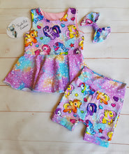Load image into Gallery viewer, *BACK ORDER* Pony Mash Up Rainbow Glitter