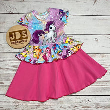 Load image into Gallery viewer, *BACK ORDER* Pony Mash Up CHILD Rainbow Panels