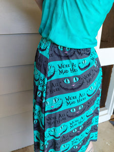 *BACK ORDER* Mad Cat Stripes Teal