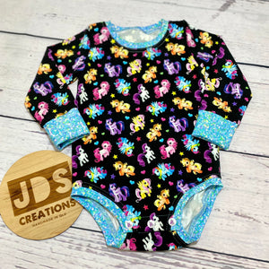 *BACK ORDER* Pony Mash Up Black