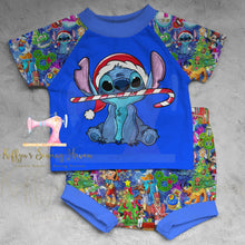 Load image into Gallery viewer, *BACK ORDER* Happy Place Xmas Alien CHILD Panels