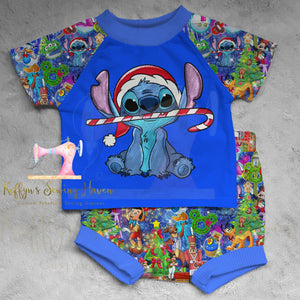 *BACK ORDER* Happy Place Xmas Alien CHILD Panels