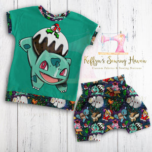 *BACK ORDER* Little Critters Xmas Green Dude ADULT Panels