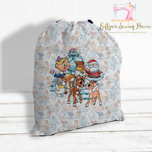 Load image into Gallery viewer, *BACK ORDER* Rudolph Xmas Santa Sack Panel