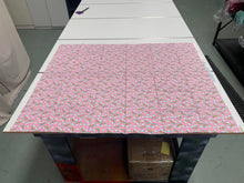 Load image into Gallery viewer, DESTASH David Textiles Inc Rainbows Pink Cotton Woven 95cm Piece