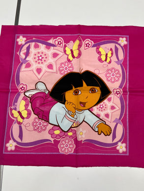 DESTASH Licenced Dora Pillow Panel Laying Cotton Woven