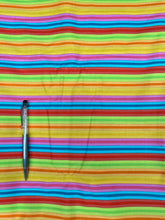 Load image into Gallery viewer, DESTASH Rainbow &#39;Spots and Stripes&#39; Cotton Woven
