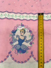 Load image into Gallery viewer, DESTASH Licenced Princess Border Fabric Cotton Woven 50cm