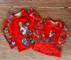 *BACK ORDER* Inked Mouse BIG KID Panels