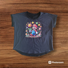 Load image into Gallery viewer, *BACK ORDER* Super Plumbers Floral &#39;Stars&#39; ADULT Panel
