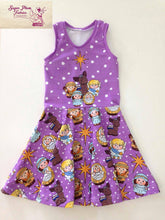 Load image into Gallery viewer, *BACK ORDER* Little Nativity Purple &#39;Group&#39; Panels