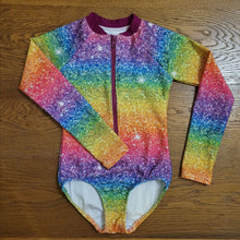 Load image into Gallery viewer, *BACK ORDER* Princess Outlines Glitter Bright Rainbow Ombre