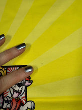 Load image into Gallery viewer, FLAWED Patrol Pups Pastel Comic Flare Yellow CHILD Panel Cotton Lycra 240gsm
