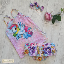 Load image into Gallery viewer, *BACK ORDER* Pony Mash Up CHILD Rainbow Panels