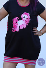 Load image into Gallery viewer, *BACK ORDER* Pony Mash Up Black ADULT Panels