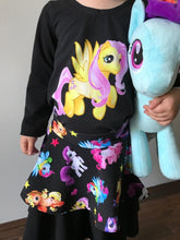 Load image into Gallery viewer, *BACK ORDER* Pony Mash Up CHILD Rainbow Panels