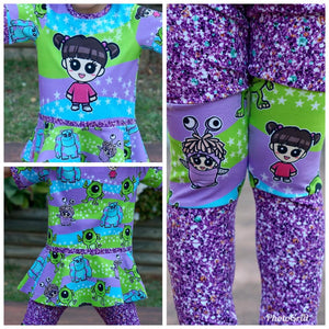 *BACK ORDER* Monsters Chibi 'Boo' Panels