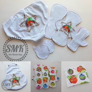*BACK ORDER* Christmas Tiger Panels
