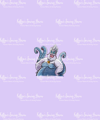 *BACK ORDER* Sketch Villains Evil Sea Witch Panels
