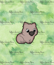Load image into Gallery viewer, *BACK ORDER* Aussie Animals &#39;Wombat&#39; Panels
