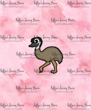 Load image into Gallery viewer, *BACK ORDER* Aussie Animals &#39;Emu&#39; Panels