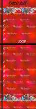 Load image into Gallery viewer, *BACK ORDER* Blue Dog Xmas Double Border Red