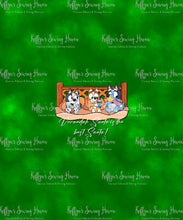 Load image into Gallery viewer, *BACK ORDER* Blue Dog Xmas Bed ADULT Panels