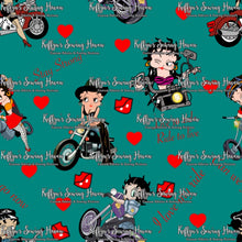 Load image into Gallery viewer, *BACK ORDER* Biker Boop Teal