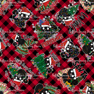 *BACK ORDER* Christmas Black Kitty