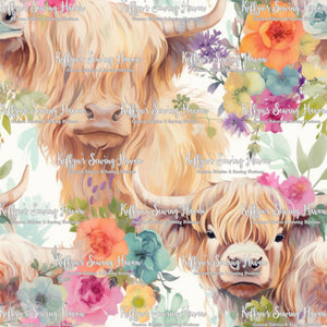 *BACK ORDER* Highland Cow Print 11
