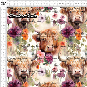 *BACK ORDER* Highland Cow Print 7