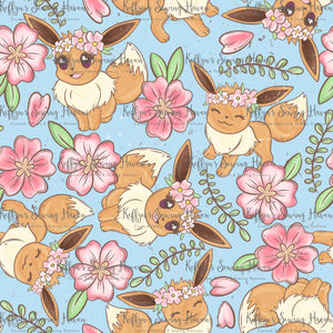 *BACK ORDER* Little Critters Cherry Blossom Fox Blue