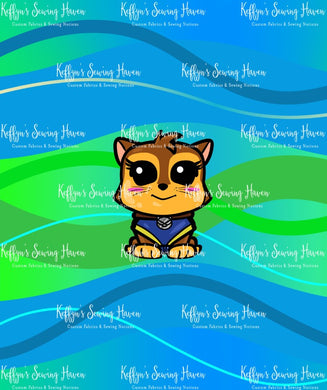 *BACK ORDER* Claws Blue ADULT Panels