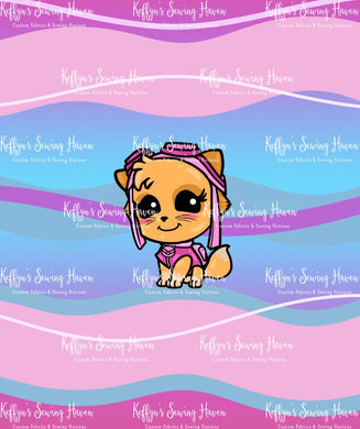*BACK ORDER* Claws Pink BIG KID Panels