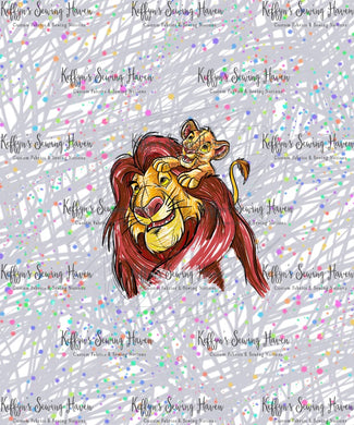 *BACK ORDER* DPM Sketched 'Lions' Panels