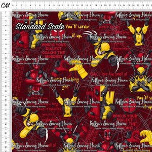 *BACK ORDER* Deadpool & Wolverine Red Chaos Mains