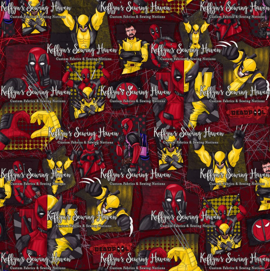 *BACK ORDER* Deadpool & Wolverine Red Chaos Mains