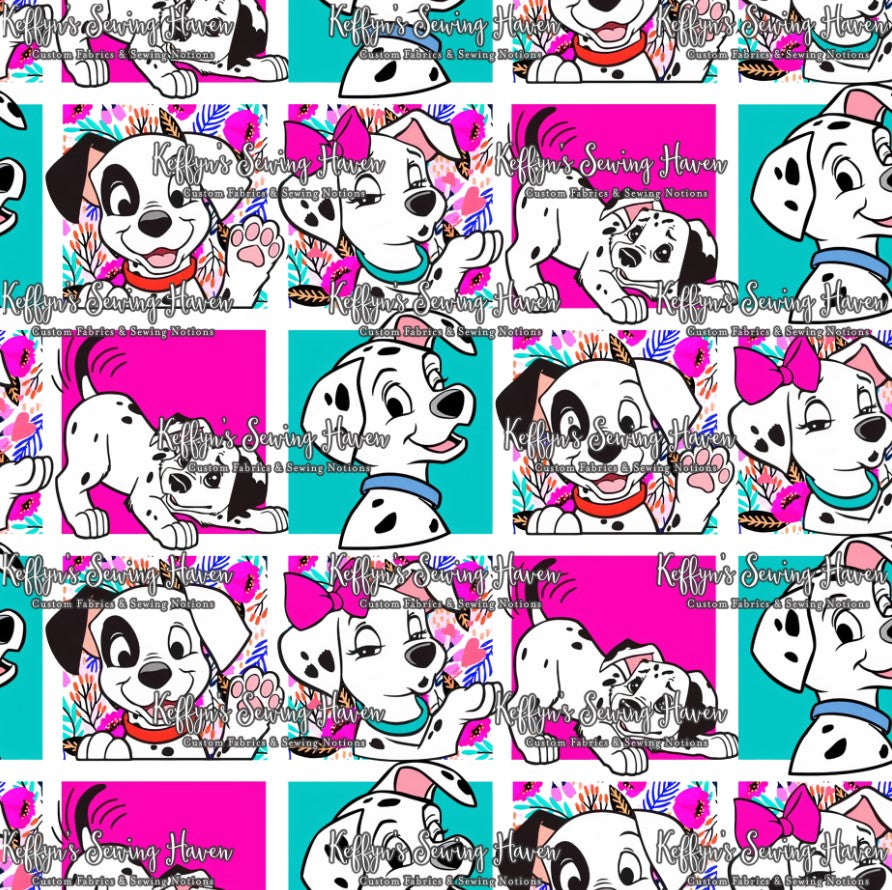 *BACK ORDER* Dalmatian Squares