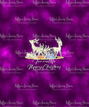 Load image into Gallery viewer, *BACK ORDER* Blue Dog Xmas Reindeer BIG KID Panels