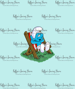 *BACK ORDER* FL Smurfs BIG KID Panels