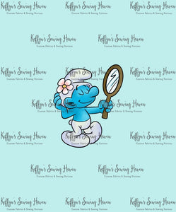 *BACK ORDER* FL Smurfs BIG KID Panels