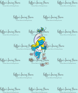 *BACK ORDER* FL Smurfs BIG KID Panels