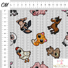 Load image into Gallery viewer, *BACK ORDER* Farm Animals CLEAR VINYL