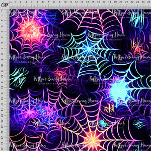 *BACK ORDER* Halloween Neon Spider Webs