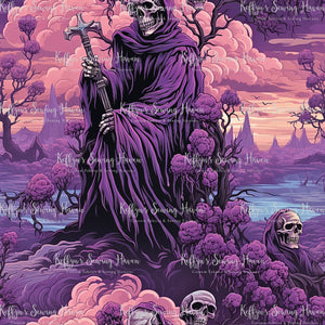 *BACK ORDER* Halloween Grim Reaper Pastel