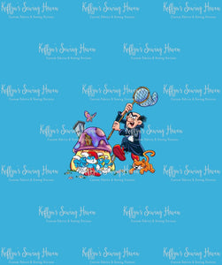 *BACK ORDER* HDD 80's Garden 'Smurf' Panels