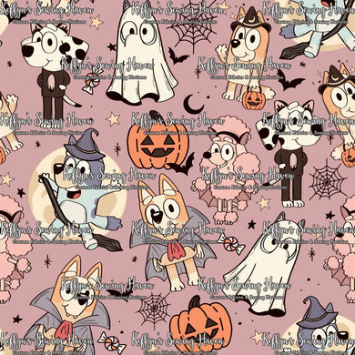 *BACK ORDER* SD Halloween Bluey Pink