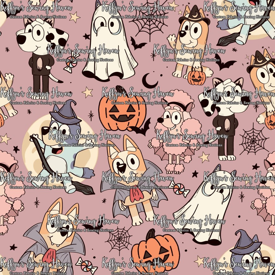 *BACK ORDER* SD Halloween Bluey Pink