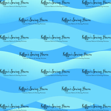 *BACK ORDER* Heelers Blue Wavy Co Ord